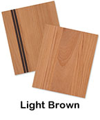 Made in USA Kitchen Cabinetry light brown